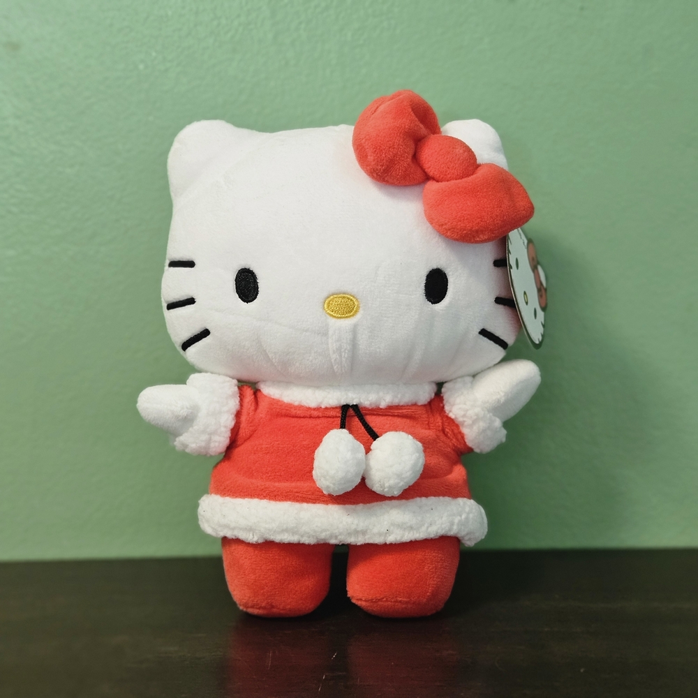 Hello Kitty‎ In Santa Claus Outfit Plush - NWT